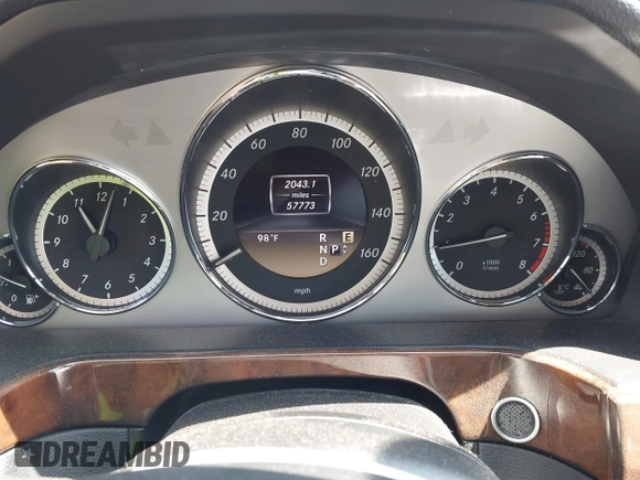 2012 Mercedes-Benz E 350 Luxury with VIN WDDHF8JB1CA657555, listed as a IAAI auction lot 42568153 with 57,773 mi miles and . Bid and sale history available at DreamBid. Image 7.
