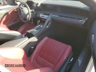 2018 Lexus LC 500h z VIN JTHHP5AY4JA001016, wystawiony jako Copart lot #85480424 z przebiegiem Nie podano mil oraz Szkoda całkowita • Salvage title. Historia ofert i sprzedaży dostępna na DreamBid. Obrazek 8.