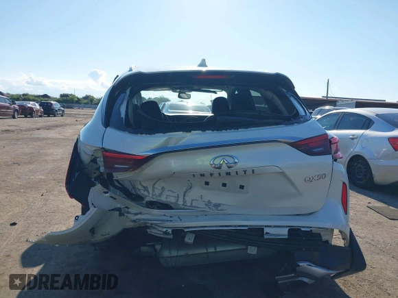 2020 Infiniti QX50 Luxe with VIN 3PCAJ5M15LF120478, listed as a IAAI auction lot 42212236 with 85,851 mi miles and . Bid and sale history available at DreamBid. Image 6.