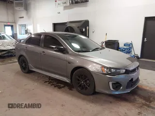 2017 Mitsubishi Lancer ES with VIN JA32U2FU3HU015890, listed as a IAAI auction lot 41327175 with 42,317 mi miles. Bid and sale history available at carsss.com. Image 1.