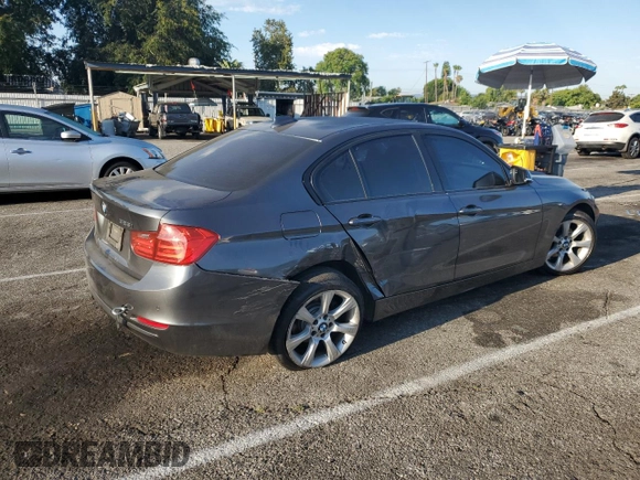 2015 BMW 3 Series 328i with VIN WBA3C1C51FP116967, listed as a Copart auction lot 65348565 with 93,052 mi miles and Salvage title. Bid and sale history available at DreamBid. Image 3.