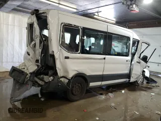 2019 Ford Transit Passenger XL with VIN 1FBAX2CM5KKB64074, listed as a Copart auction lot 69268854 with Not provided miles and Salvage title. Bid and sale history available at DreamBid. Image 3.