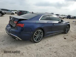 2021 Audi A5 S line Premium Plus z VIN WAUTAAF56MA019040, wystawiony jako Copart lot #51706225 z przebiegiem 47 587 mil mil oraz Szkoda całkowita • Salvage title. Historia ofert i sprzedaży dostępna na DreamBid. Obrazek 3.