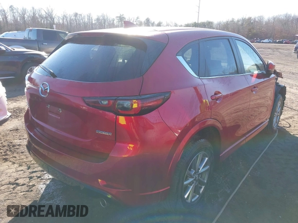 2024 Mazda CX-5 S Select with VIN JM3KFBBL7R0410809, listed as a IAAI auction lot 41607407 with 17,351 mi miles and . Bid and sale history available at carsss.com. Image 4.