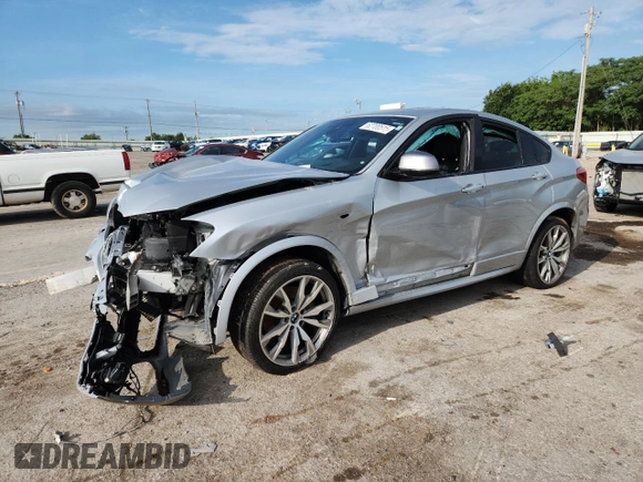 2017 BMW X4 M40i with VIN 5UXXW7C36H0U26510, listed as a Copart auction lot 62700515 with Not provided miles and Salvage title. Bid and sale history available at DreamBid. Image 1.