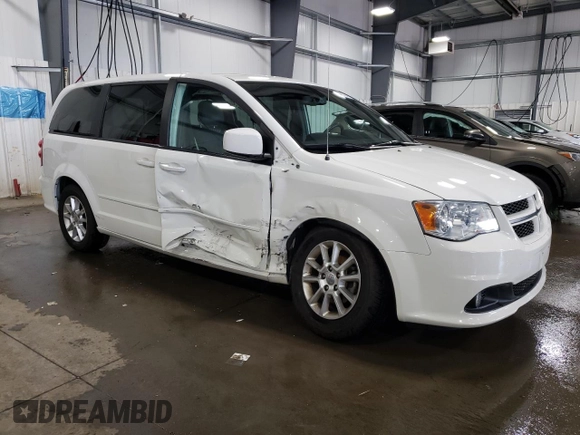 2011 Dodge Grand Caravan R/T with VIN 2D4RN7DG0BR697125, listed as a Copart auction lot 66491484 with 92,987 mi miles and Salvage Title. Bid and sale history available at DreamBid. Image 4.