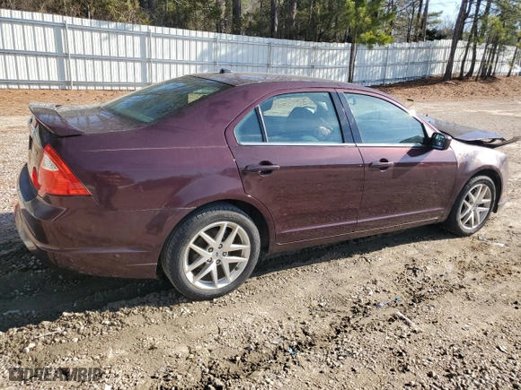 2012 Ford Fusion SEL with VIN 3FAHP0JA6CR262153, listed as a Copart auction lot 49621935 with 139,364 mi miles and Salvage Title. Bid and sale history available at carsss.com. Image 3.