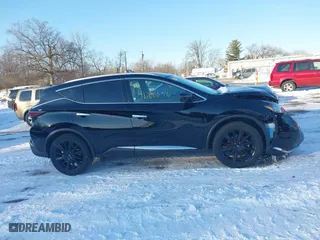 2023 Nissan Murano SL with VIN 5N1AZ2CS5PC125843, listed as a IAAI auction lot 41260656 with 45,341 mi miles. Bid and sale history available at carsss.com. Image 14.