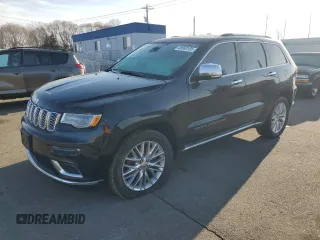 2017 Jeep Grand Cherokee Summit with VIN 1C4RJFJT4HC689096, listed as a Copart auction lot 48569155 with 126,737 mi miles and Salvage title. Bid and sale history available at DreamBid. Image 1.