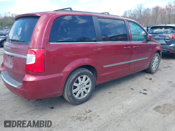 2014 Chrysler Town & Country Touring with VIN 2C4RC1BG4ER363638, listed as a IAAI auction lot 42080155 with 247,178 mi miles. Bid and sale history available at carsss.com. Image 4.