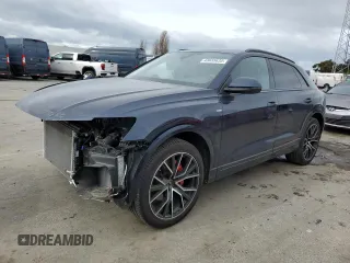 2023 Audi Q8 Premium Plus z VIN WA1EVBF16PD041653, wystawiony jako Copart lot #43655635 z przebiegiem 13 304 mil mil oraz Szkoda całkowita • Salvage title. Historia ofert i sprzedaży dostępna na DreamBid. Obrazek 1.