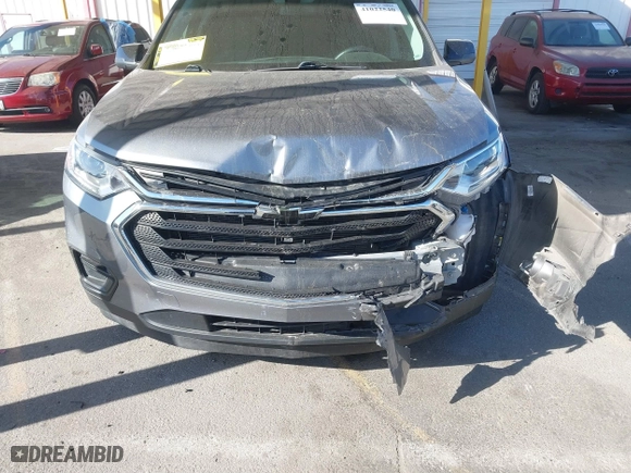 2021 Chevrolet Traverse LS with VIN 1GNERFKW0MJ198778, listed as a IAAI auction lot 41022540 with 47,407 mi miles. Bid and sale history available at carsss.com. Image 6.