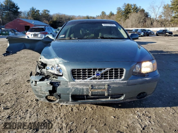 2003 Volvo S60 2.4L with VIN YV1RS61T732243191, listed as a Copart auction lot 43241825 with 89,356 mi miles and Clean Title. Bid and sale history available at carsss.com. Image 5.