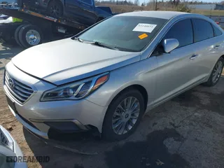 2017 Hyundai Sonata 2.4L with VIN 5NPE24AF7HH521175, listed as a IAAI auction lot 41140034 with 107,763 mi miles. Bid and sale history available at carsss.com. Image 18.