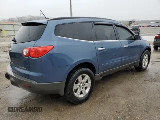 2012 Chevrolet Traverse 1LT with VIN 1GNKRGED1CJ315771, listed as a Copart auction lot 44352535 with 185,871 mi miles and Salvage Title. Bid and sale history available at DreamBid. Image 3.