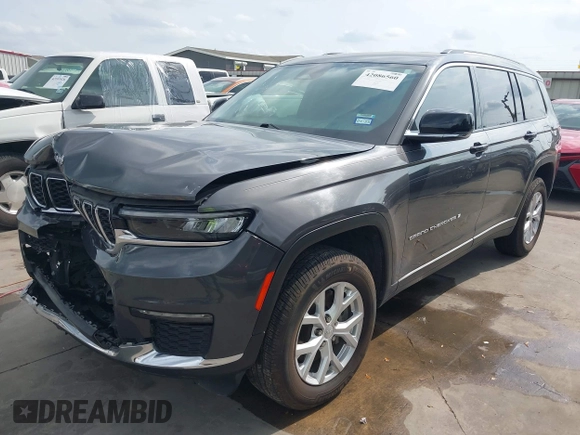 2023 Jeep Grand Cherokee Limited with VIN 1C4RJJBG8P8746051, listed as a IAAI auction lot 42086560 with 63,505 mi miles and . Bid and sale history available at DreamBid. Image 19.