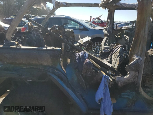 2022 Jeep Wrangler Unlimited Rubicon with VIN 1C4JJXR61NW274975, listed as a Copart auction lot 53778635 with Not provided miles and Non repairable. Bid and sale history available at DreamBid. Image 11.