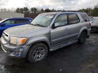 2005 Toyota Sequoia SR5 with VIN 5TDBT44AX5S251185, listed as a Copart auction lot 46605115 with 73,081 mi miles and Clean Title. Bid and sale history available at DreamBid. Image 1.