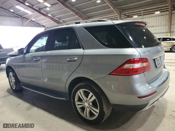 2012 Mercedes-Benz M-Class ML 350 with VIN 4JGDA5HB2CA024117, listed as a Copart auction lot 51155355 with 105,851 mi miles and Salvage Title. Bid and sale history available at carsss.com. Image 2.