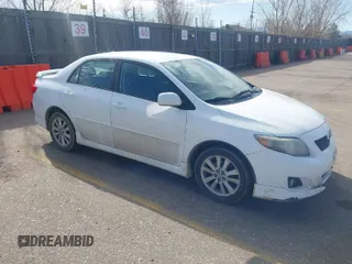 2009 Toyota Corolla with VIN 1NXBU40E09Z034408, listed as a IAAI auction lot 41797090 with 174,805 mi miles. Bid and sale history available at carsss.com. Image 1.