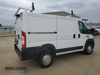 2021 Ram ProMaster Cargo with VIN 3C6LRVNG4ME575924, listed as a Copart auction lot 75856944 with 107,647 mi miles and Salvage Title. Bid and sale history available at DreamBid. Image 3.