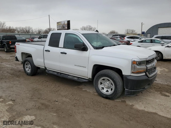 2019 Chevrolet Silverado 1500 LD Work Truck with VIN 2GCVKNEC1K1221680, listed as a Copart auction lot 59147284 with 63,877 mi miles and Salvage Title. Bid and sale history available at carsss.com. Image 4.