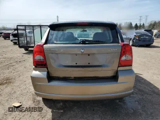 2007 Dodge Caliber SXT with VIN 1B3HB48B27D263783, listed as a Copart auction lot 53116575 with 164,533 mi miles and Salvage Title. Bid and sale history available at DreamBid. Image 6.