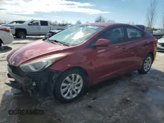 2011 Hyundai Elantra GLS with VIN 5NPDH4AE1BH040816, listed as a Copart auction lot 43266665 with 246,587 mi miles and Salvage Title. Bid and sale history available at carsss.com. Image 1.