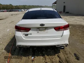 2016 Kia Optima LX z VIN KNAGT4L3XG5095261, wystawiony jako Copart lot #54756295 z przebiegiem 163 125 mil mil oraz Szkoda całkowita • Salvage title. Historia ofert i sprzedaży dostępna na DreamBid. Obrazek 6.