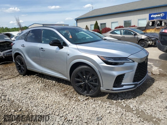 2023 Lexus RX with VIN 2T2BCMEA9PC008943, listed as a Copart auction lot 51419494 with 9,289 mi miles and Salvage Title. Bid and sale history available at carsss.com. Image 4.