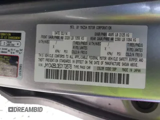 2014 Mazda 5 Sport z VIN JM1CW2BL0E0172678, wystawiony jako IAAI lot #42192057 z przebiegiem 89 848 mil mil oraz . Historia ofert i sprzedaży dostępna na DreamBid. Obrazek 9.