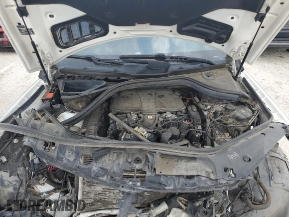 2016 Mercedes-Benz GLE 350 with VIN 4JGDA5JB7GA658779, listed as a Copart auction lot 51569725 with 129,818 mi miles and Salvage title. Bid and sale history available at DreamBid. Image 12.