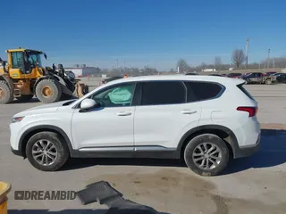 2019 Hyundai Santa Fe SE with VIN 5NMS2CAD4KH118545, listed as a IAAI auction lot 41686797 with 54,108 mi miles and . Bid and sale history available at DreamBid. Image 14.