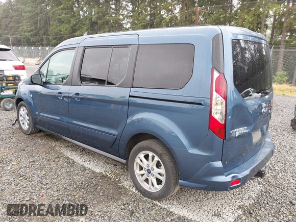 2020 Ford Transit Connect XLT with VIN NM0GE9F21L1450930, listed as a IAAI auction lot 42520958 with 76,212 mi miles and . Bid and sale history available at DreamBid. Image 3.