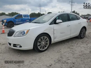 2014 Buick Verano Group with VIN 1G4PS5SK3E4113022, listed as a Copart auction lot 61813255 with 93,177 mi miles and Salvage title. Bid and sale history available at DreamBid. Image 1.