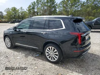 2020 Cadillac XT6 FWD Premium Luxury with VIN 1GYKPCRSXLZ104502, listed as a Copart auction lot 47808125 with 97,053 mi miles and Salvage Title. Bid and sale history available at carsss.com. Image 2.