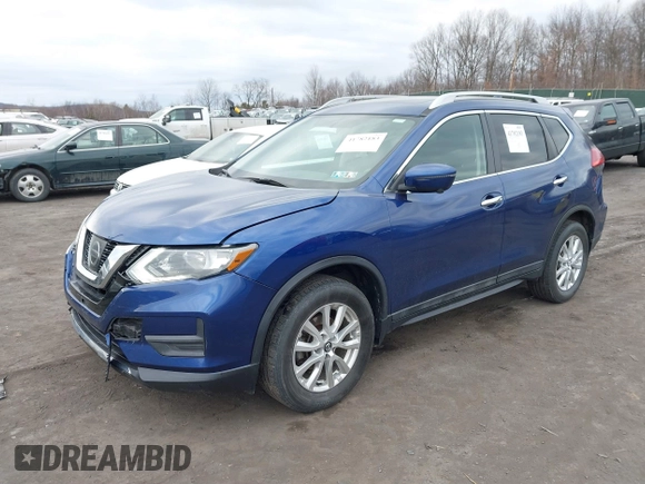 2017 Nissan Rogue SL with VIN 5N1AT2MV8HC835573, listed as a IAAI auction lot 41782183 with 62,645 mi miles and . Bid and sale history available at carsss.com. Image 18.