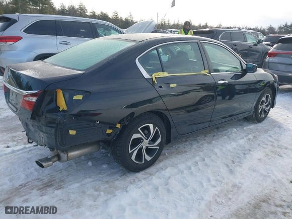 2017 Honda Accord Sedan LX with VIN 1HGCR2F32HA260892, listed as a IAAI auction lot 41590969 with 50,917 mi miles. Bid and sale history available at carsss.com. Image 4.