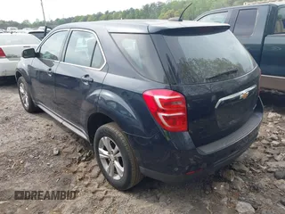 2016 Chevrolet Equinox LS with VIN 2GNALBEK7G6244884, listed as a IAAI auction lot 41955135 with 222,211 mi miles. Bid and sale history available at carsss.com. Image 3.