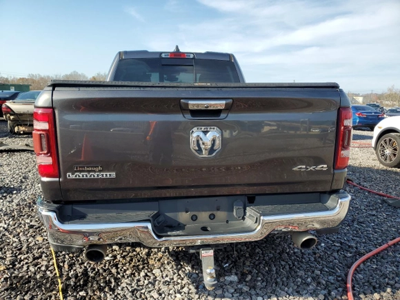 2019 Ram 1500 Laramie with VIN 1C6SRFDT3KN860915, listed as a Copart auction lot 85208584 with 118,902 mi miles and Salvage Title. Bid and sale history available at carsss.com. Image 6.