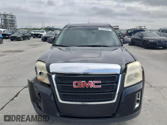 2013 GMC Terrain SLE with VIN 2GKALMEK8D6108574, listed as a Copart auction lot 51376525 with 185,088 mi miles and Salvage Title. Bid and sale history available at carsss.com. Image 5.