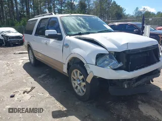 2011 Ford Expedition EL XLT with VIN 1FMJK1H58BEF54862, listed as a IAAI auction lot 41718534 with 246,992 mi miles. Bid and sale history available at carsss.com. Image 1.