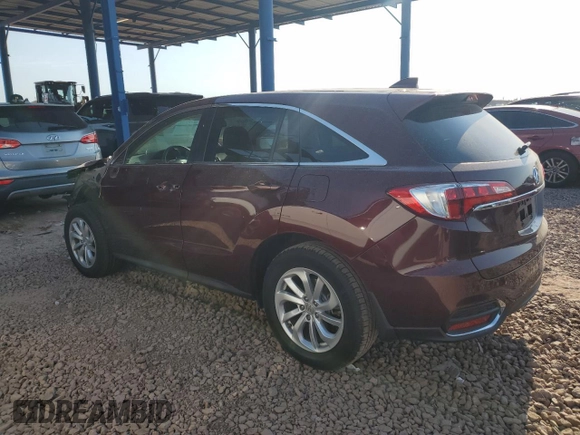 2017 Acura RDX Technology with VIN 5J8TB4H54HL021539, listed as a Copart auction lot 57504095 with 52,339 mi miles and Salvage title. Bid and sale history available at DreamBid. Image 2.