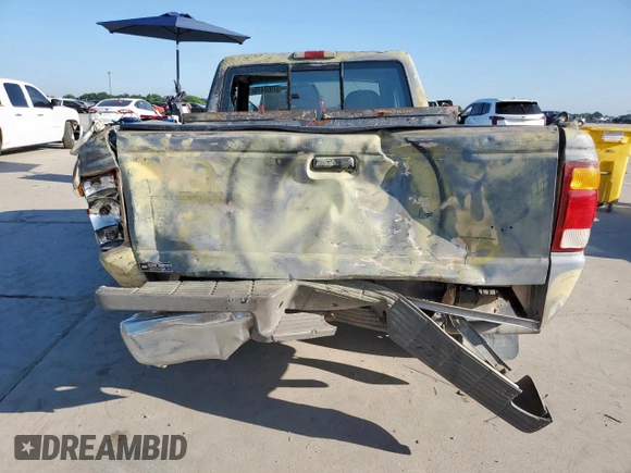 1996 Ford Ranger XL with VIN 1FTCR14U9TPA21656, listed as a Copart auction lot 57952415 with 159,530 mi miles and Salvage title. Bid and sale history available at DreamBid. Image 6.