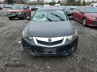 2010 Acura TSX with VIN JH4CU2F6XAC004063, listed as a Copart auction lot 48723635 with 157,256 mi miles and Salvage Title. Bid and sale history available at carsss.com. Image 5.