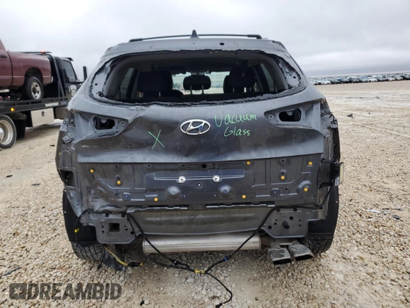 2018 Hyundai Tucson Sport with VIN KM8J33ALXJU771612, listed as a Copart auction lot 44452845 with 94,048 mi miles and Salvage Title. Bid and sale history available at carsss.com. Image 6.