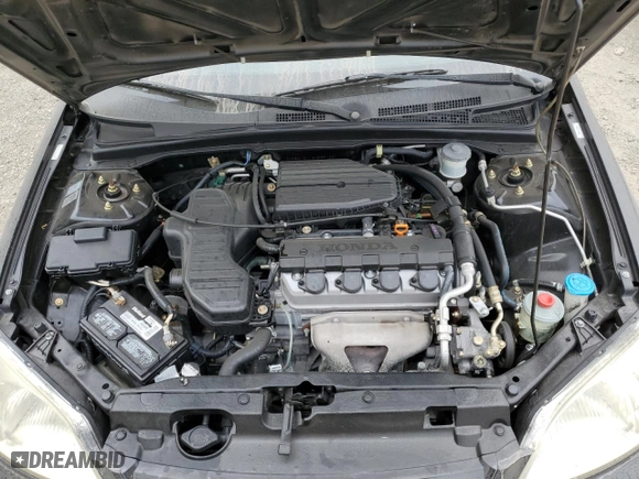 2003 Honda Civic DX with VIN 2HGES16113H556132, listed as a Copart auction lot 76865514 with 104,738 mi miles and Clean Title. Bid and sale history available at carsss.com. Image 11.