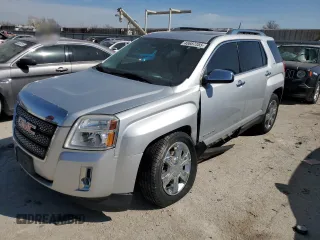 2015 GMC Terrain SLT with VIN 2GKFLYE36F6300987, listed as a Copart auction lot 48687355 with 135,965 mi miles and Salvage Title. Bid and sale history available at carsss.com. Image 1.