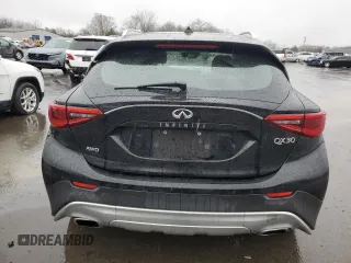 2017 Infiniti QX30 Luxury with VIN SJKCH5CR1HA026493, listed as a Copart auction lot 45652744 with 121,564 mi miles. Bid and sale history available at carsss.com. Image 6.
