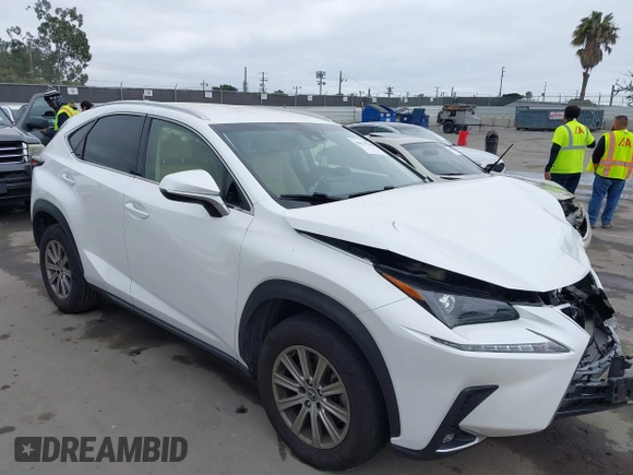 2019 Lexus NX with VIN JTJYARBZ4K2116970, listed as a IAAI auction lot 41871746 with 56,206 mi miles. Bid and sale history available at carsss.com. Image 1.